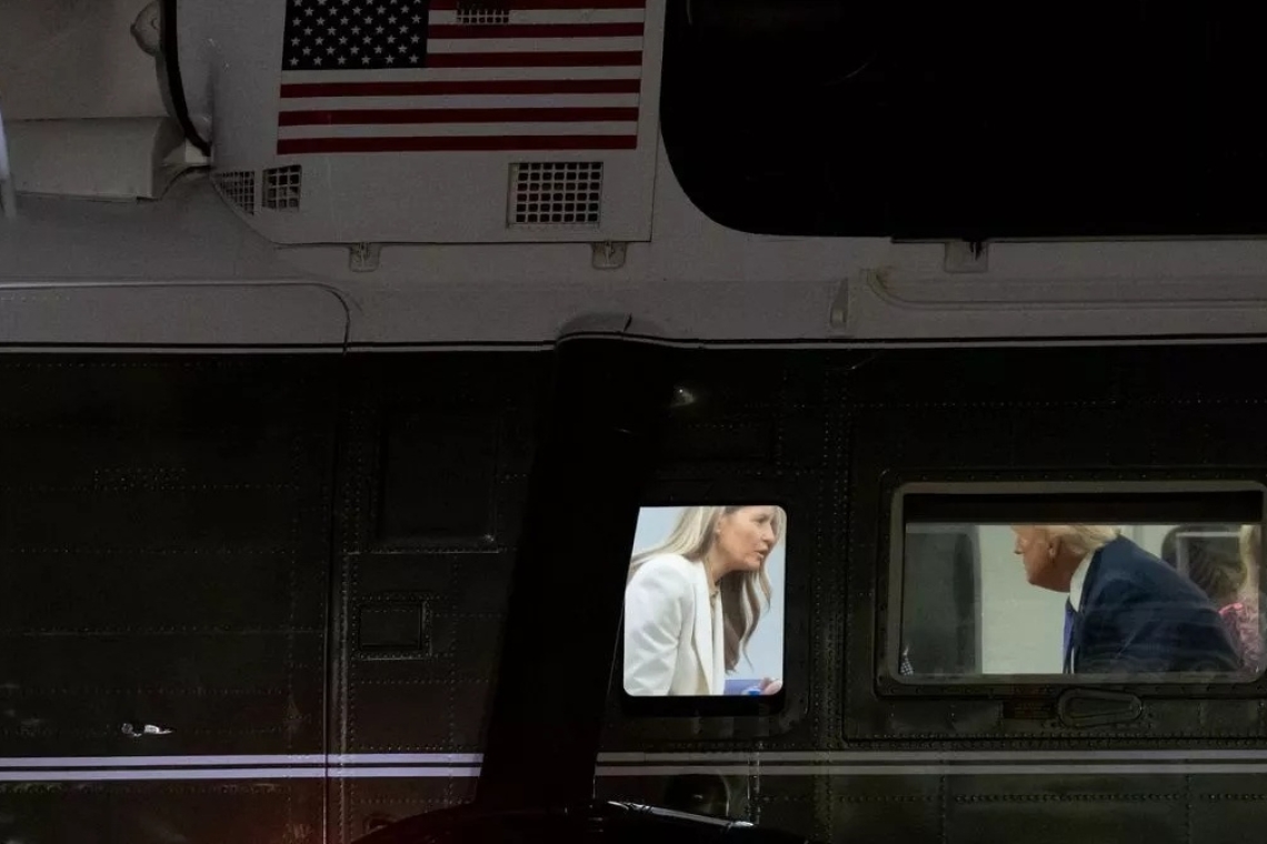 Η αμήχανη στιγμή του Τραμπ με τη Μελάνια στο Marine One